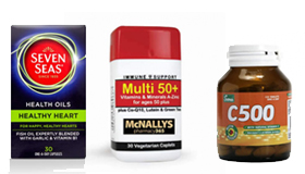 Vitamins, Minerals & Supplements