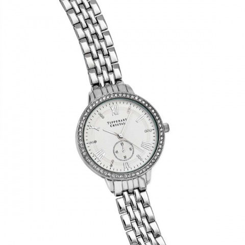 Tipperary Crystal Silver Artemis Watch