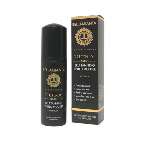 Bellamianta Ultra Dark Self-Tanning Tinted Mousse 150ml