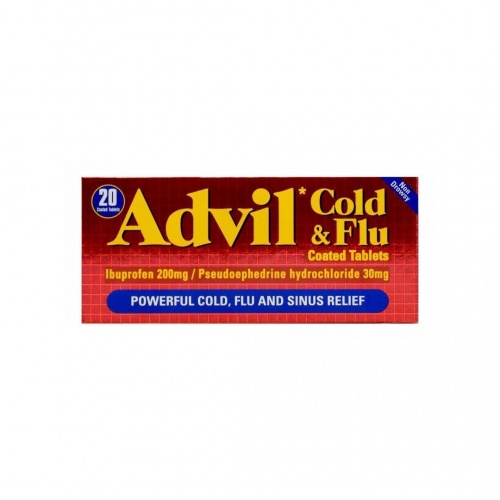 Advil Cold & Flu Tablets 20 Pack