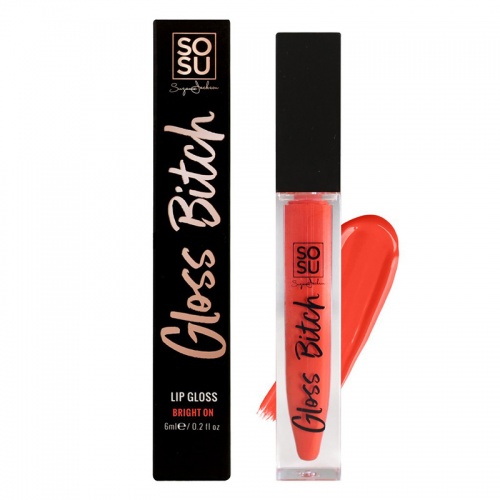 SOSU Gloss Bitch Lip Gloss - Bright On