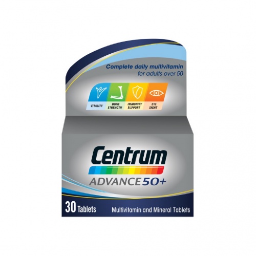 Centrum Advance 50+ Multivitamins & Minerals Tablets