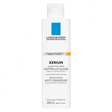 La Roche Posay Kerium Anti-dandruff Cream Shampoo 200ml (Dry Scalp)