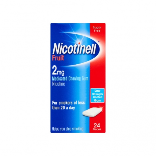 Nicotinell Fruit 2mg Medicated Chewing Gum