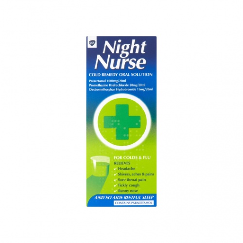 Night Nurse Cold Remedy Oral Solution 160ml