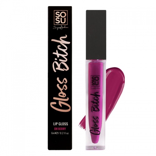 SOSU Gloss Bitch Lip Gloss - Oh Berry