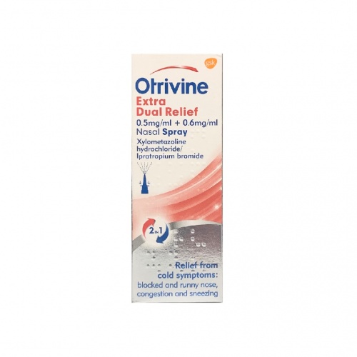 Otrivine Extra Dual Relief Nasal Spray 20ml