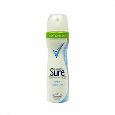 Sure Compressed Cotton Anti-Perspirant 75ml