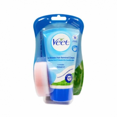 Veet In-Shower Hair Removal Cream for Sensitive Skin 150ml