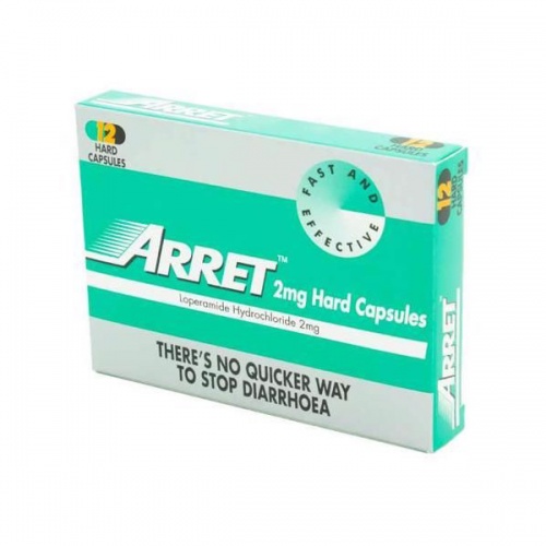 Arret 2mg Hard Capsules 12