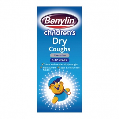 Benylin Children's Dry Coughs Syrup 125ml