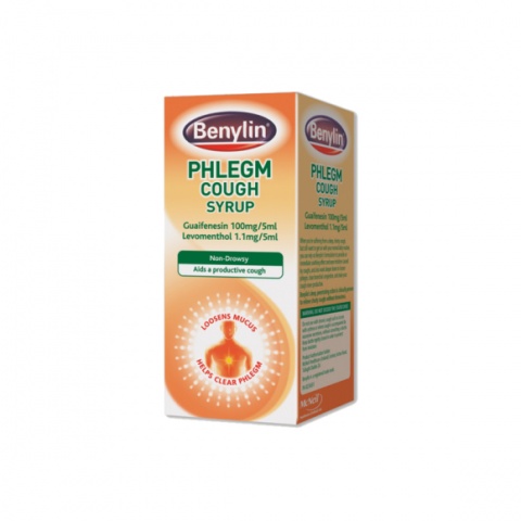 Benylin Phlegm Cough Syrup 125ml