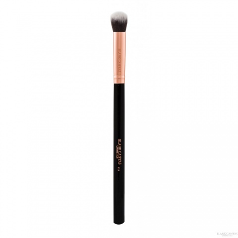 Blank Canvas F13 Small Face/Eye Blending Brush in Rose Gold / Black