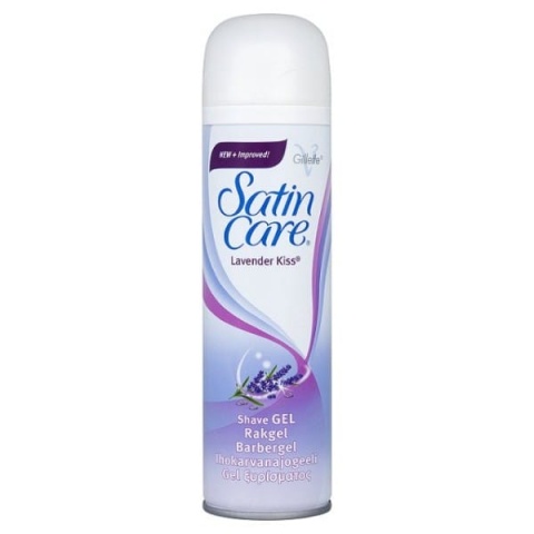 Gillette Satin Care Lavender Kiss Shave Gel 200ml