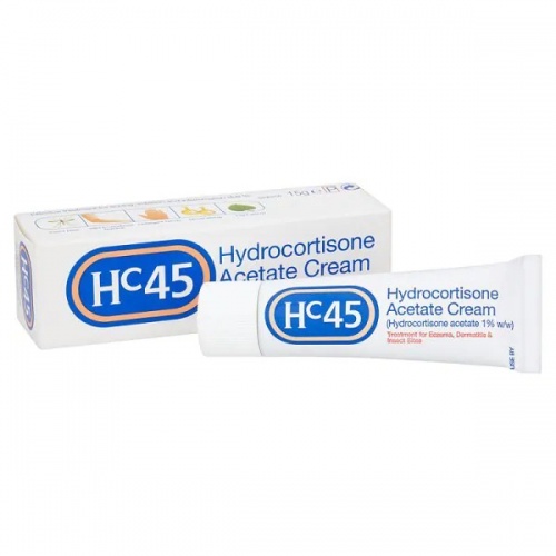 Hc45 Hydrocortisone Acetate Cream 1% w/w