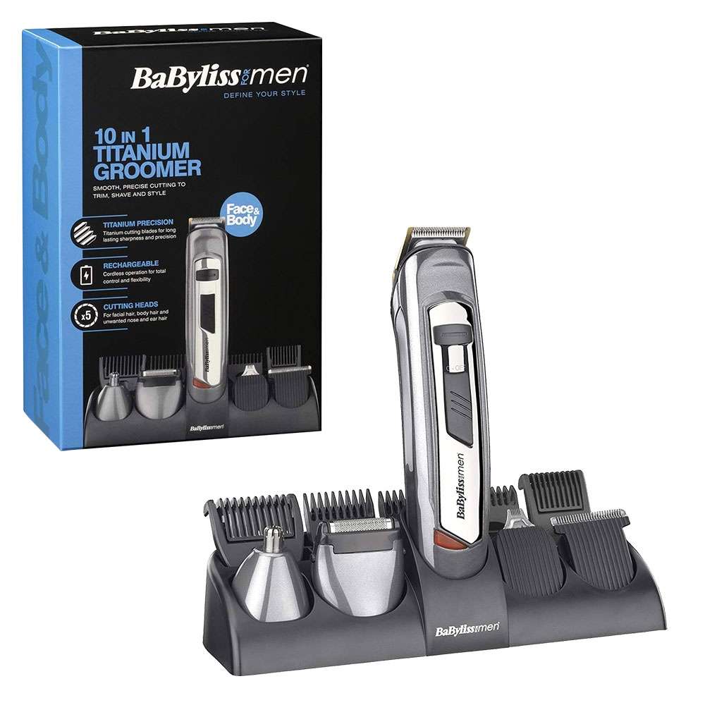 babyliss men 10 in 1 titanium