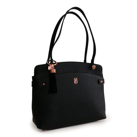 Tipperary Crystal Siena Black Shoulder Bag