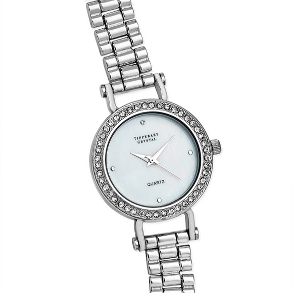 Tipperary Crystal Apollo Silver Watch