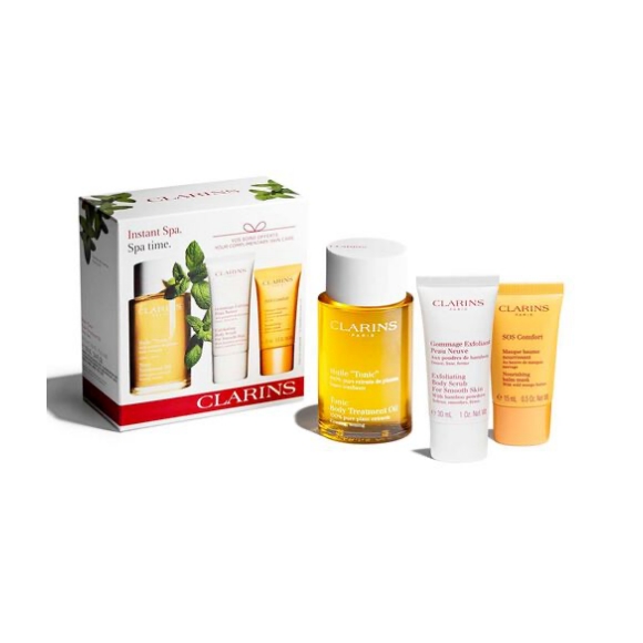 Clarins Spa Time 3 Piece Gift Set