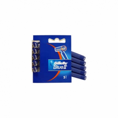 Gillette Blue 2 Disposable Razors (5 Pack)