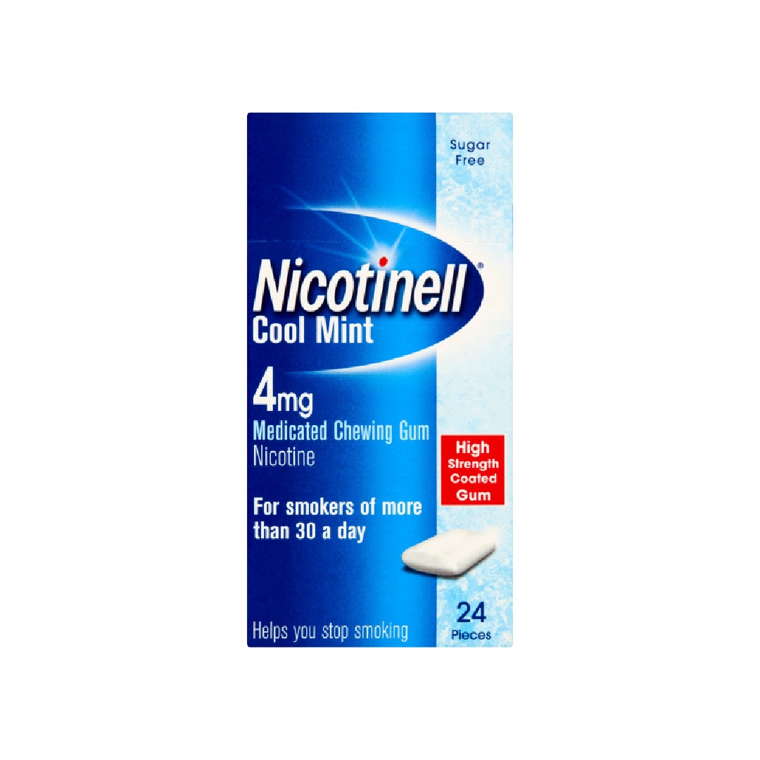 Nicotinell 4mg Cool Mint Medicated Chewing Gum