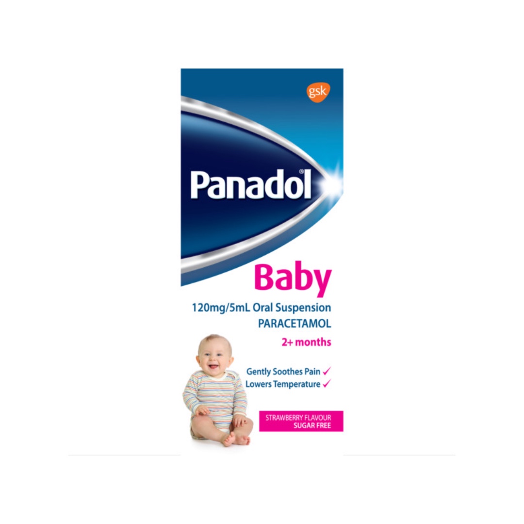 Panadol Baby 120mg/5ml Oral Suspension 100ml