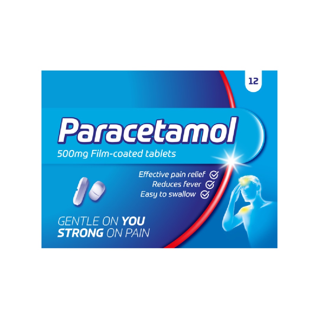 Pfizer Paracetamol 500mg Film Coated Tablets