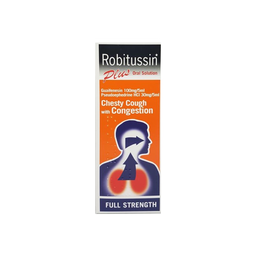 Robitussin Plus Cough Medicine 100ml
