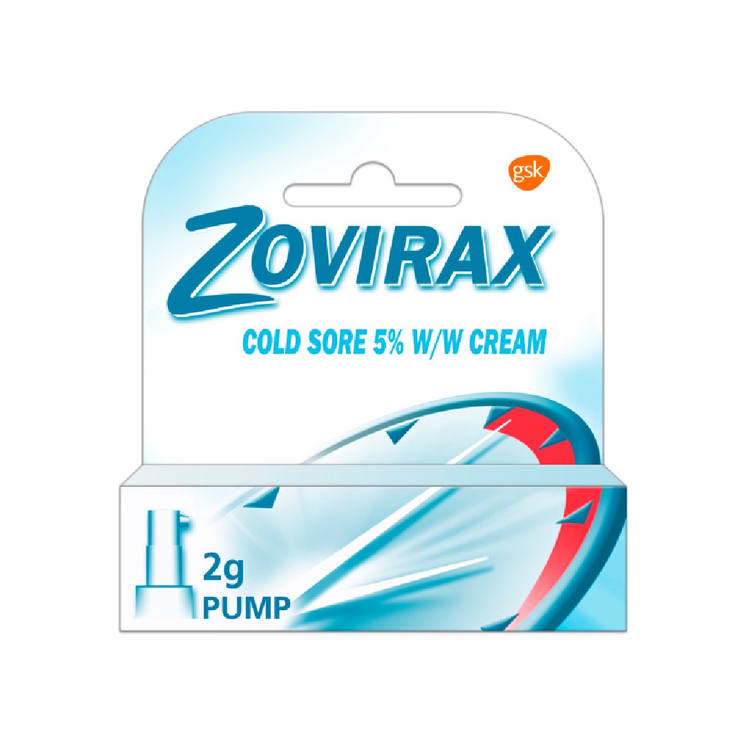 Zovirax Cream 2g Pump