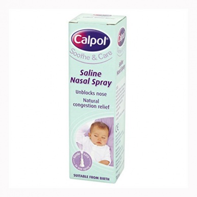Calpol Soothe & Care Saline Nasal Spray 15ml