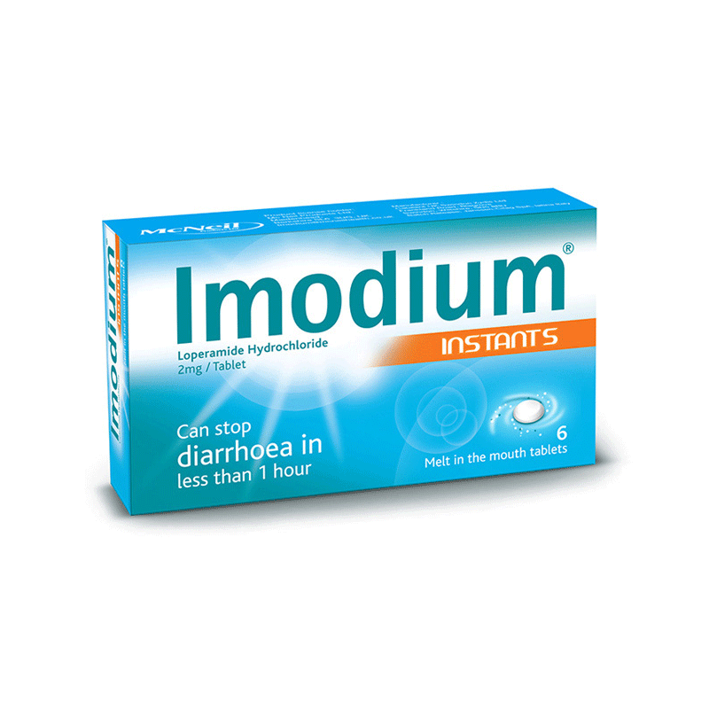 Imodium Instants 2mg 12 Tablets