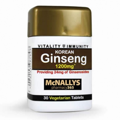 McNallys Ginseng (Korean) 1200mg (30s)