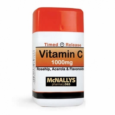 McNallys Vitamin C Time Release 1000mg 30 Tablets