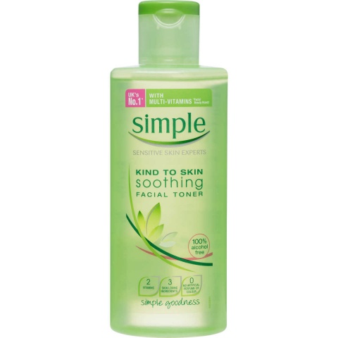 Simple Kind to Skin Soothing Facial Toner 200ml