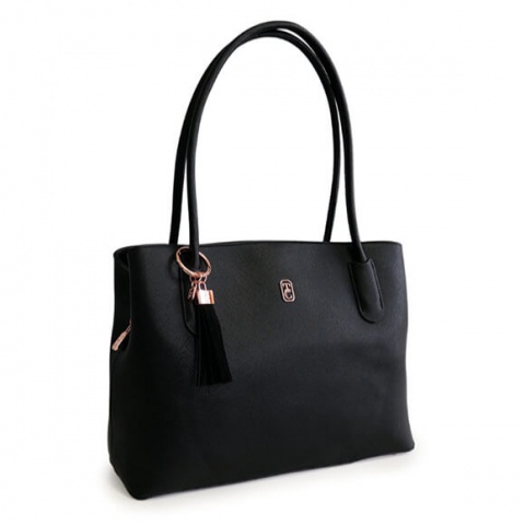 Tipperary Crystal Capri Black Shoulder Bag