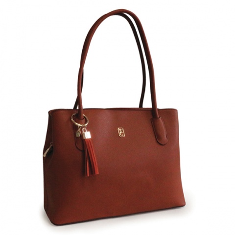 Tipperary Crystal Capri Brown Shoulder Bag